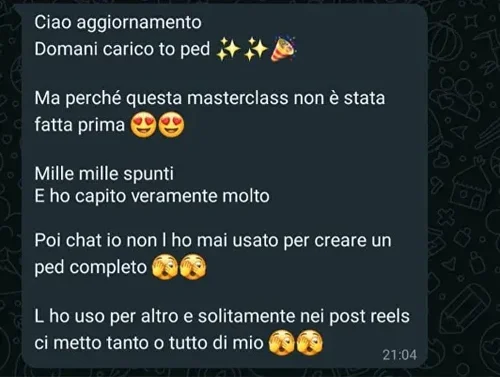 Recensione WhatsApp — Piano Editoriale Senza Stress
