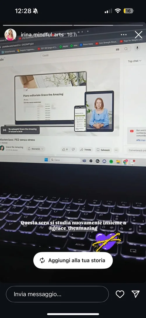 Storia Instagram — recensione masterclass